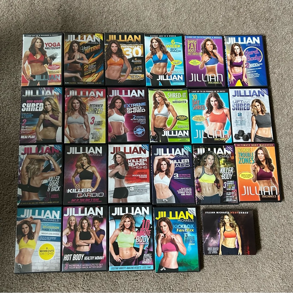 Jillian Michaels Fitness DVD Collection
